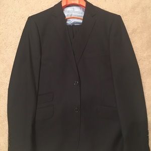 3-piece navy suit